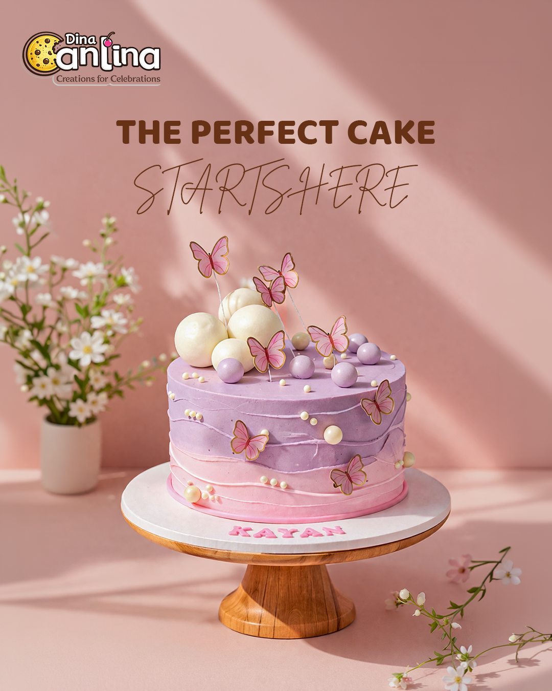 Dina Cantina — The Perfect Cake Starts Here